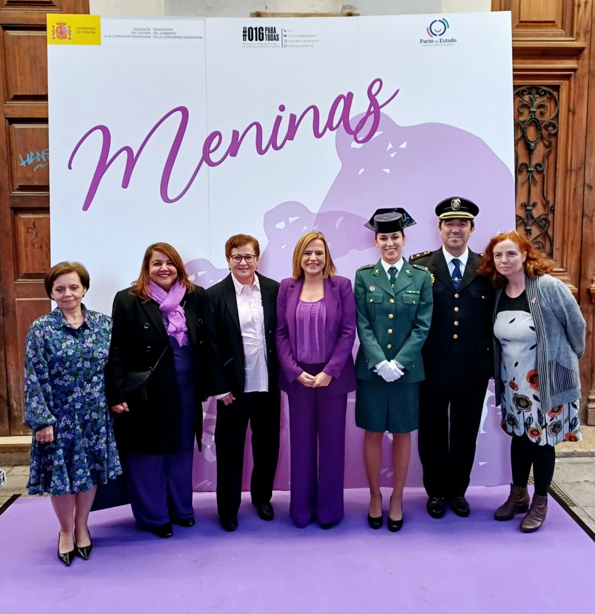 La delegada del Gobierno en la Comunitat Valenciana, Pilar Bernabé, ha presidido los reconocimientos Meninas 2023